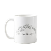 Caneca Botânica Minimalista Respira