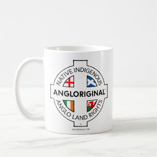 De Café Caneca Branca Angloriginal™ 4 Nações Direitos Terr