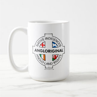 De Café Caneca Branca Angloriginal™ 4 Nações Direitos Terr