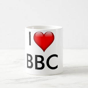 De Café Caneca branca clássica da BBC