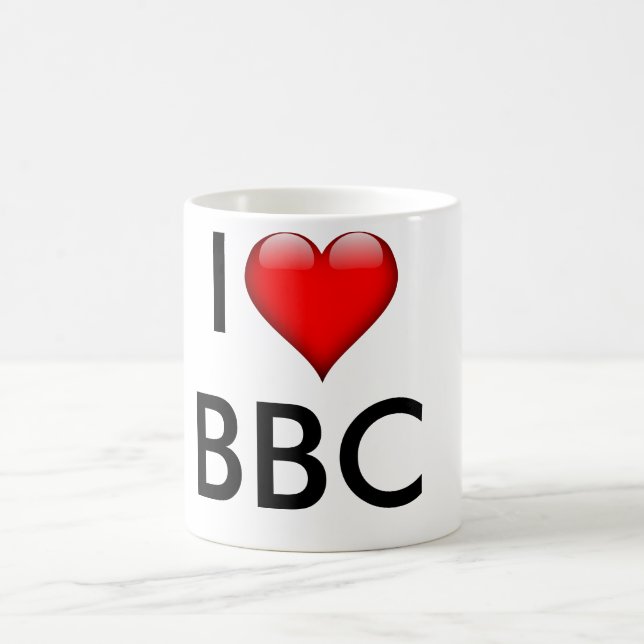 De Café Caneca branca clássica da BBC (Centro)