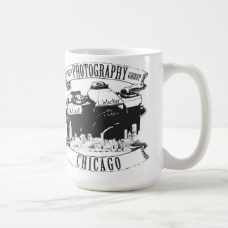 De Café Caneca branca clássica do grupo da fotografia da