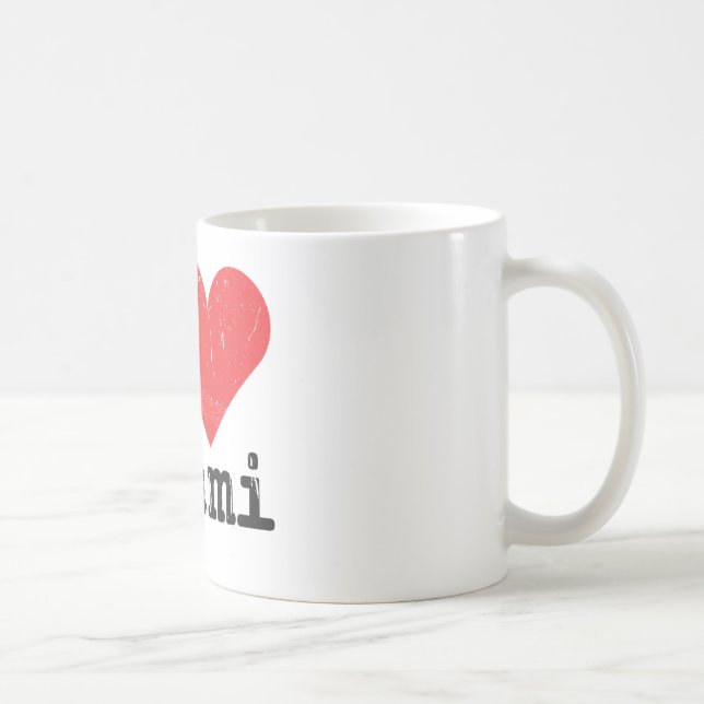 De Café Caneca Branca Clássica Eu Amo Mämmi 2 (Direita)