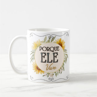 De Café Caneca branca clássica - Páscoa
