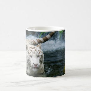 De Café Caneca branca do tigre