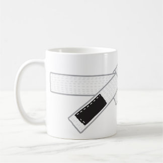 De Café caneca branca jiu-jitsu