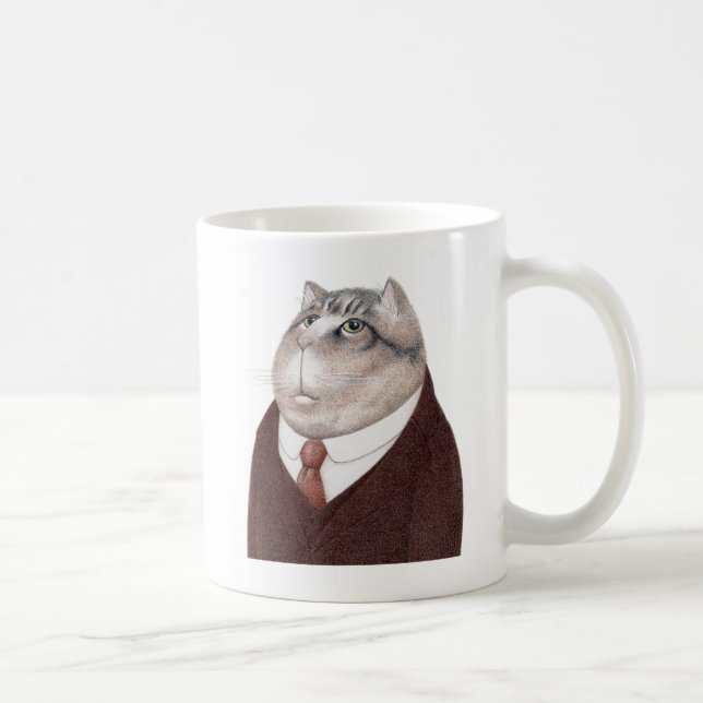 De Café Caneca Branca VALET CAT (Direita)
