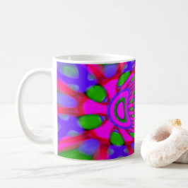 De Café Caneca brilhante quente das cores