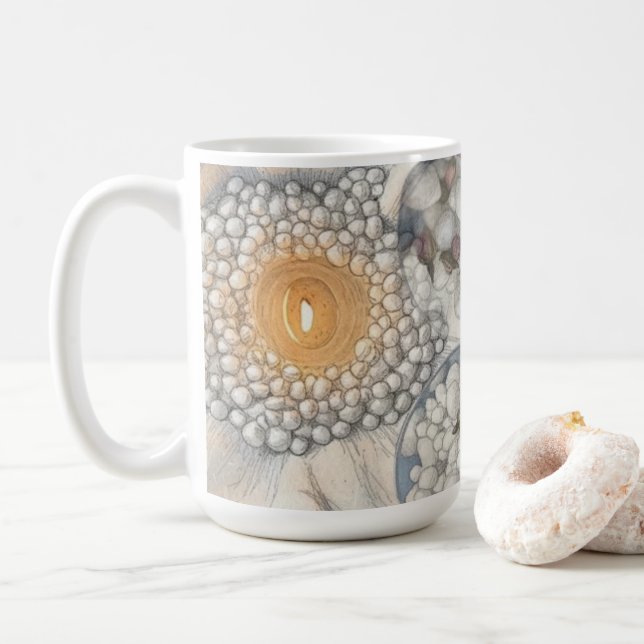 De Café Caneca Brilho da Vela Zen (Com Donut)