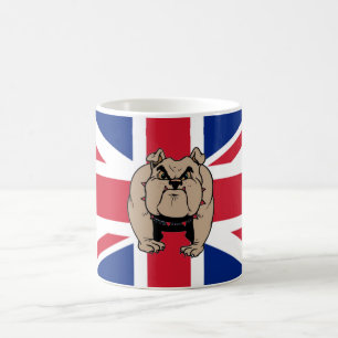 De Café Caneca britânica do buldogue