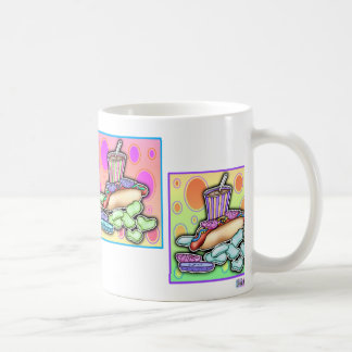 De Café Caneca - Cachorro Quente Pop Art com Batatas Frita