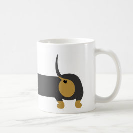 De Café Caneca cachorro salsicha/dachshund
