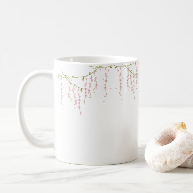 De Café caneca caída (Com Donut)