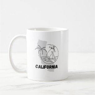 De Café caneca califórnia