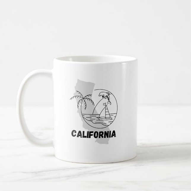 De Café caneca califórnia (Esquerda)