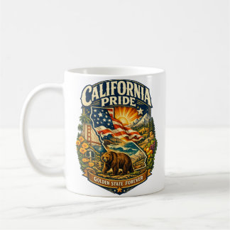 De Café Caneca California Pride Golden State Forever