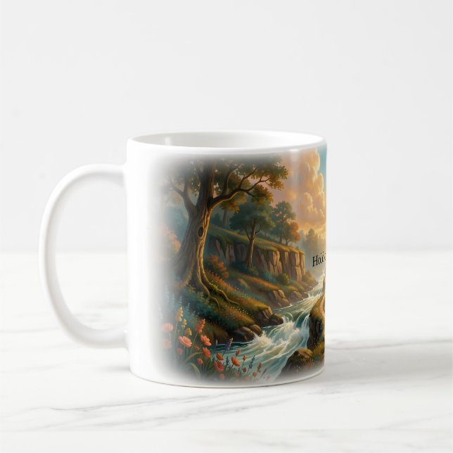 De Café Caneca Caminho da Fantasia Segure a Maravilha (Esquerda)