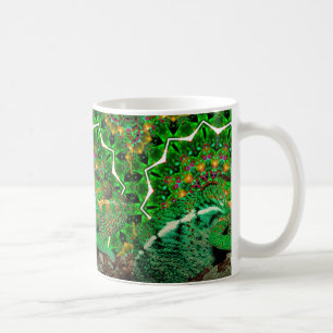 De Café Caneca camuflada do camaleão