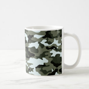 De Café Caneca Camuflagem Verde Militar