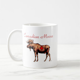 De Café Caneca canadense dos alces