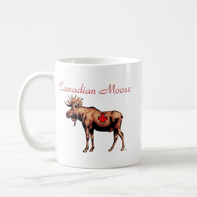 De Café Caneca canadense dos alces (Esquerda)