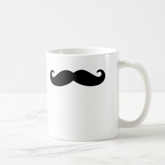 De Café Caneca canhota do bigode (Direita)