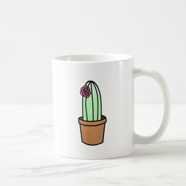 De Café Caneca canhota do cacto (Direita)