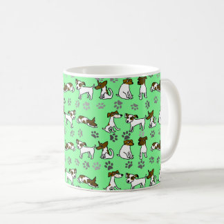 De Café Caneca Cartoon Jack Russell Terrier
