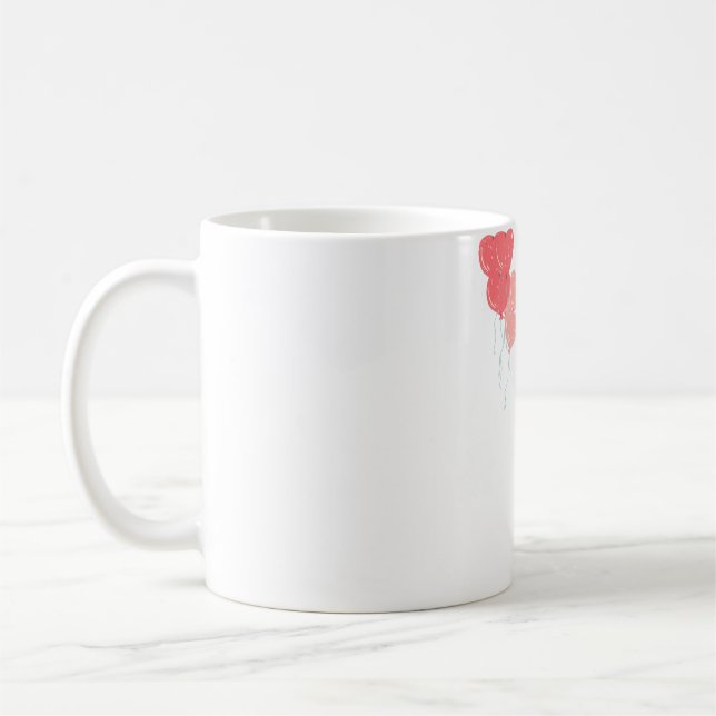 De Café Caneca Casal Romântico Elegante (Esquerda)