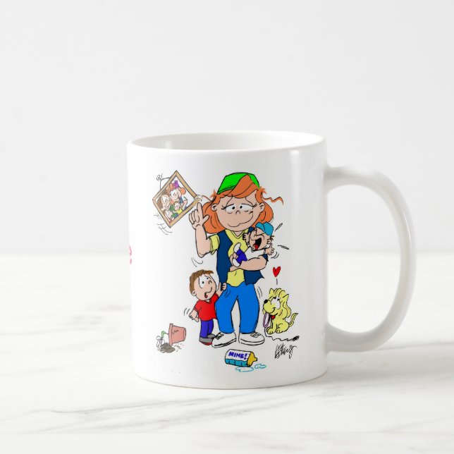 De Café Caneca caseiro desesperada das mães (Direita)