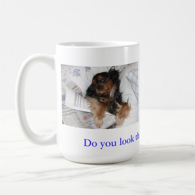 De Café Caneca Cavalier King Charles Você Parece Tão Bem (Esquerda)