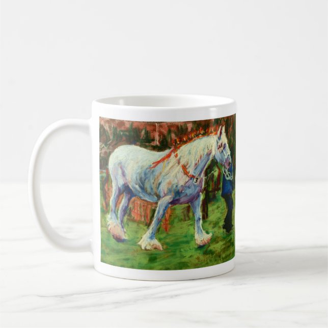 De Café Caneca Cavalo Shire (Esquerda)