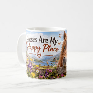 De Café Caneca Cavalos São Meu Lugar Feliz