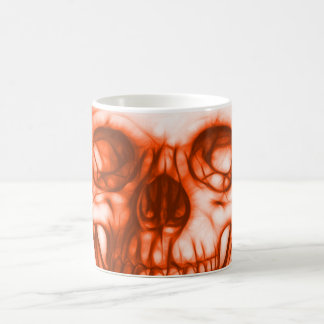 De Café caneca caveira