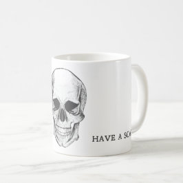 De Café Caneca Caveira Have a Scary