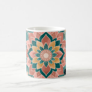 De Café Caneca Celestial Boho Lotus Dream   Rosa