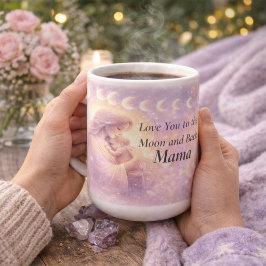 De Café Caneca Celestial Mama 425g, Presente da Fase Lunar