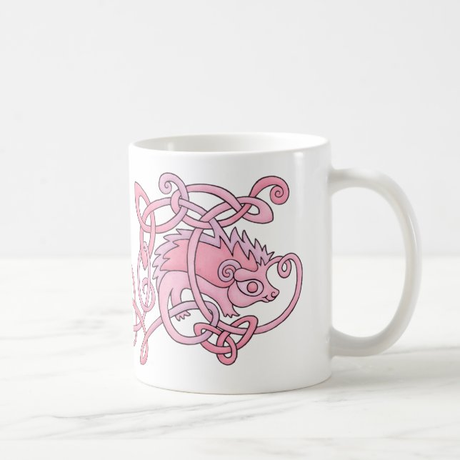 De Café Caneca celta do ouriço (Direita)