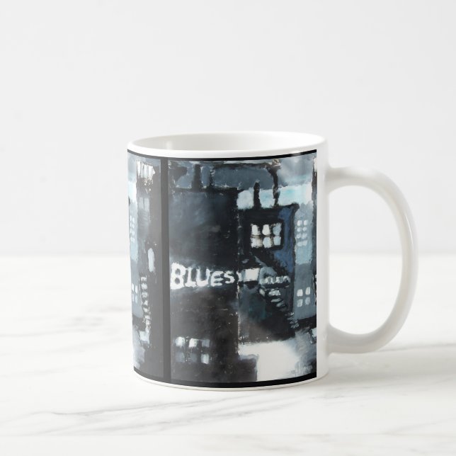 De Café Caneca cerâmica com decoração da arte (Direita)