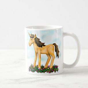 De Café Caneca cerâmica do jardim do pônei do unicórnio