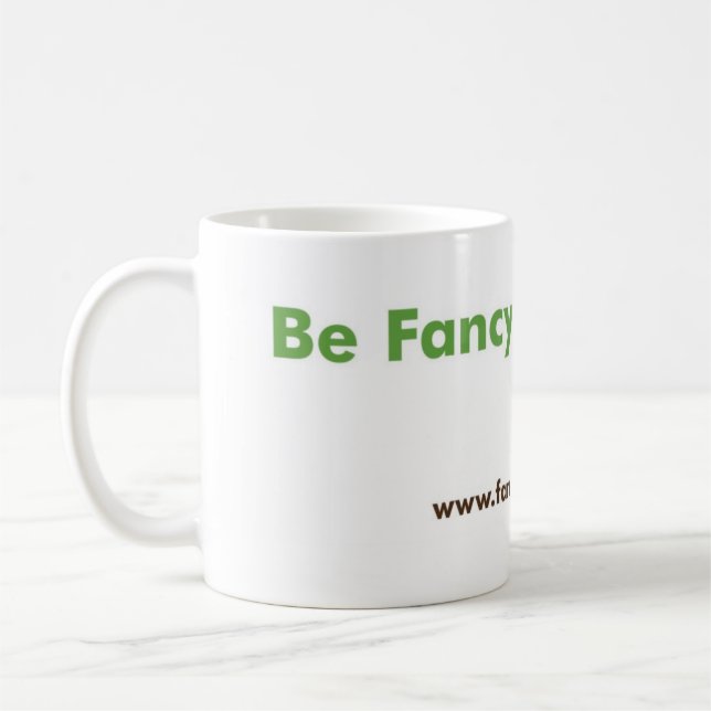 De Café Caneca cerâmica verde extravagante (Esquerda)