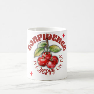 De Café Caneca Cereja – Presente Motivacional Fofo para Au
