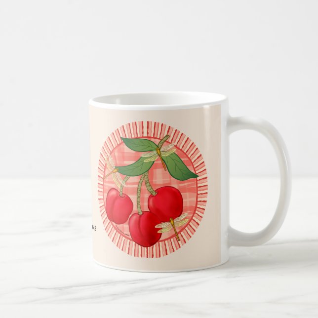 De Café Caneca Cerejas Rondo (Direita)