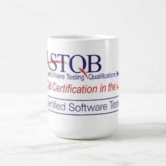 De Café Caneca certificada ASTQB do verificador do
