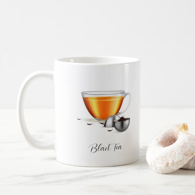 De Café Caneca - Chá preto (Com Donut)