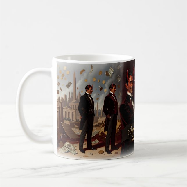 De Café Caneca Charme Negro Smoking Sympathy for the Devil (Esquerda)