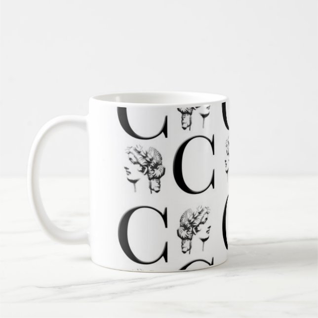 De Café Caneca chique do impressão (Esquerda)