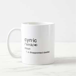 De Café Caneca cínica da definição