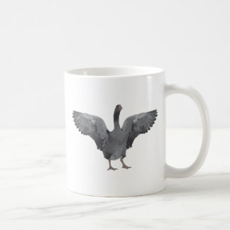 De Café Caneca cinzenta do ganso