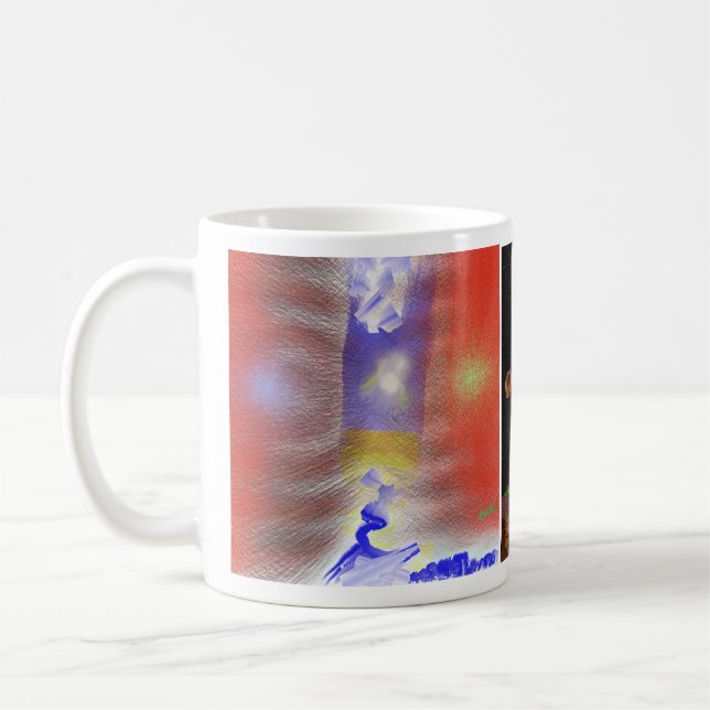 De Café Caneca Clássica, 11 oz Arte Moderna (Esquerda)